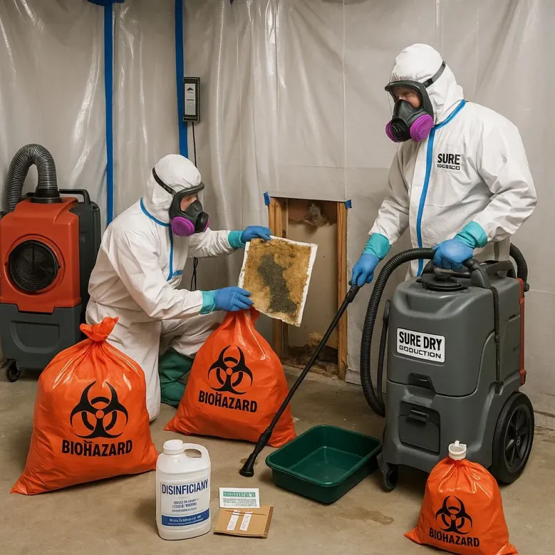 Contaminated Water Handling Protocols process in Kingston Estates, NJ